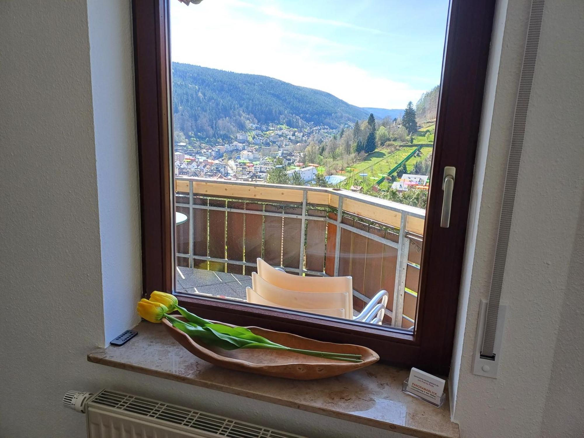 Ferienwohnung Panoramablick Bad Wildbad Eksteriør bilde