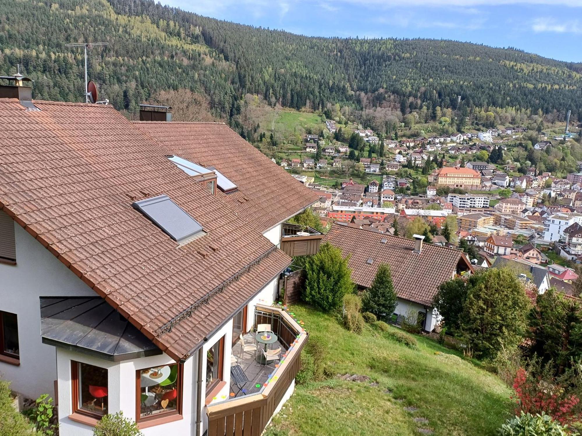 Ferienwohnung Panoramablick Bad Wildbad Eksteriør bilde