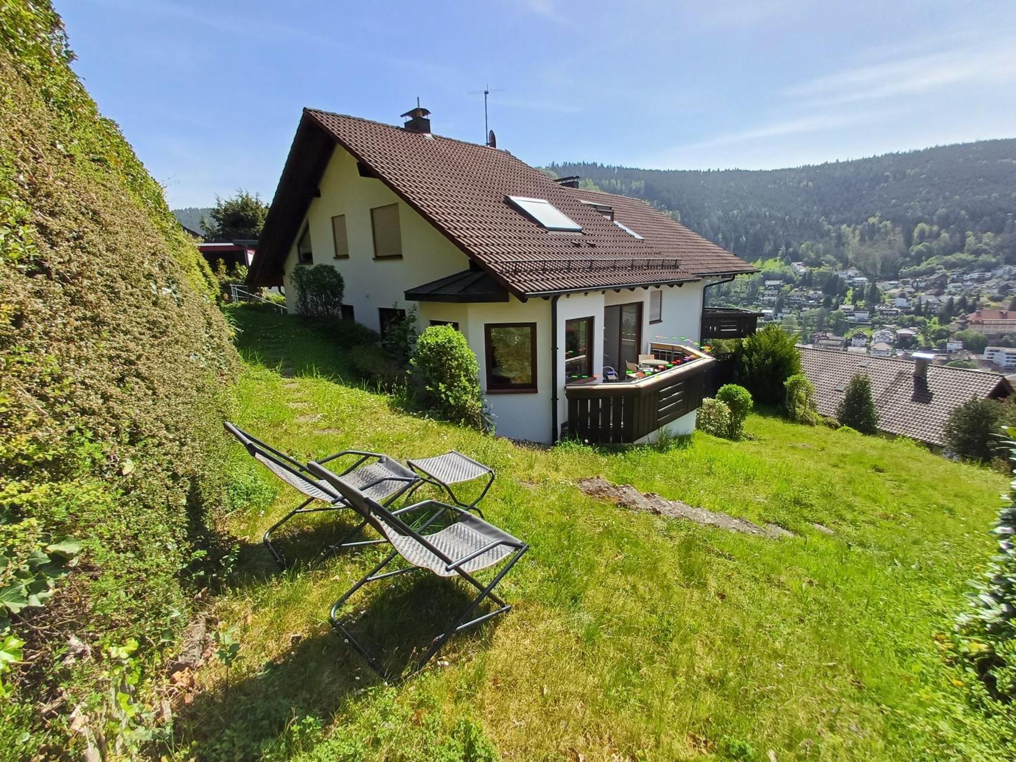 Ferienwohnung Panoramablick Bad Wildbad Eksteriør bilde