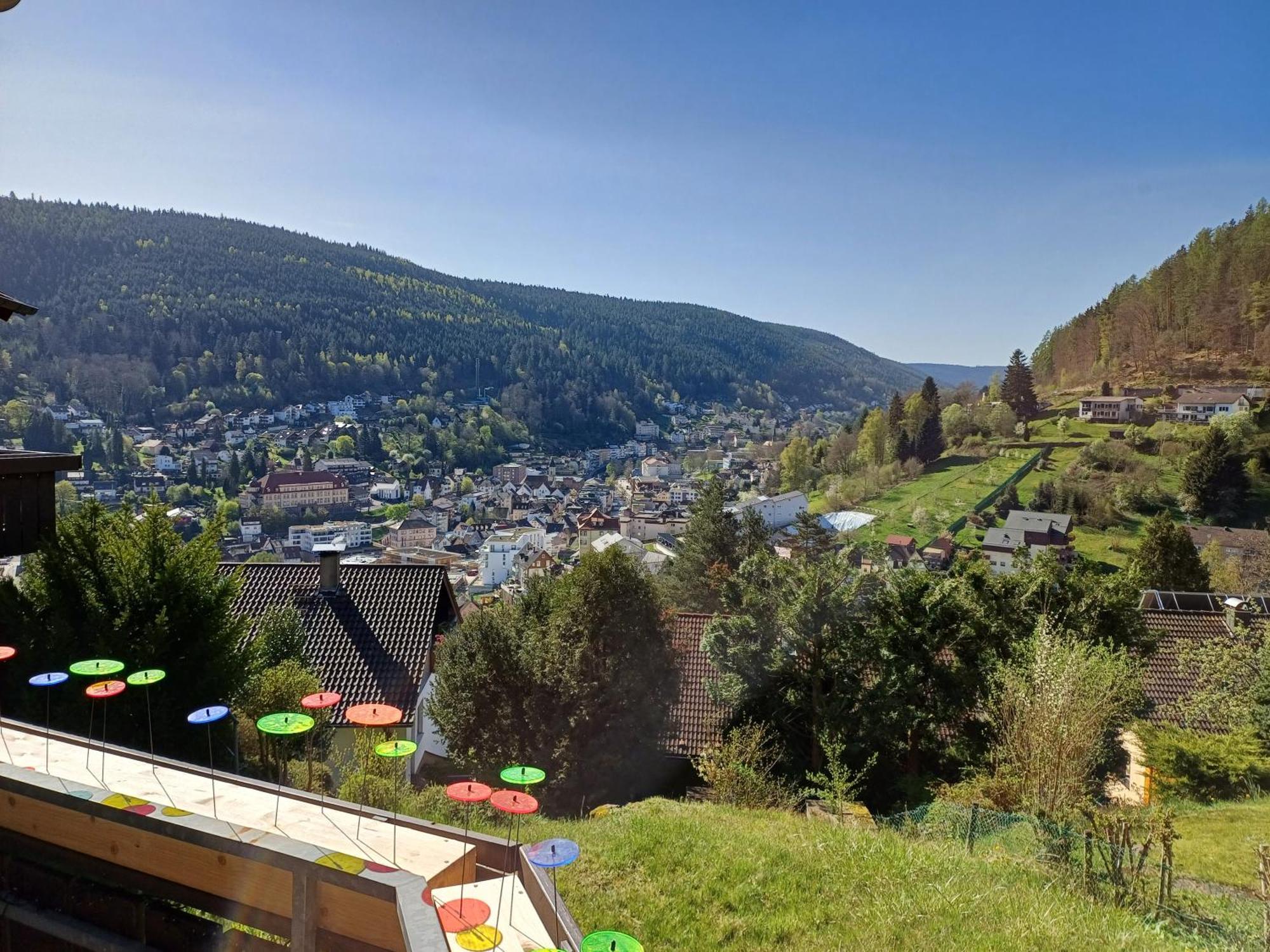 Ferienwohnung Panoramablick Bad Wildbad Eksteriør bilde